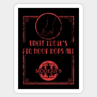 Uncle Eddie's Pig Hoof Hops Ale Magnet